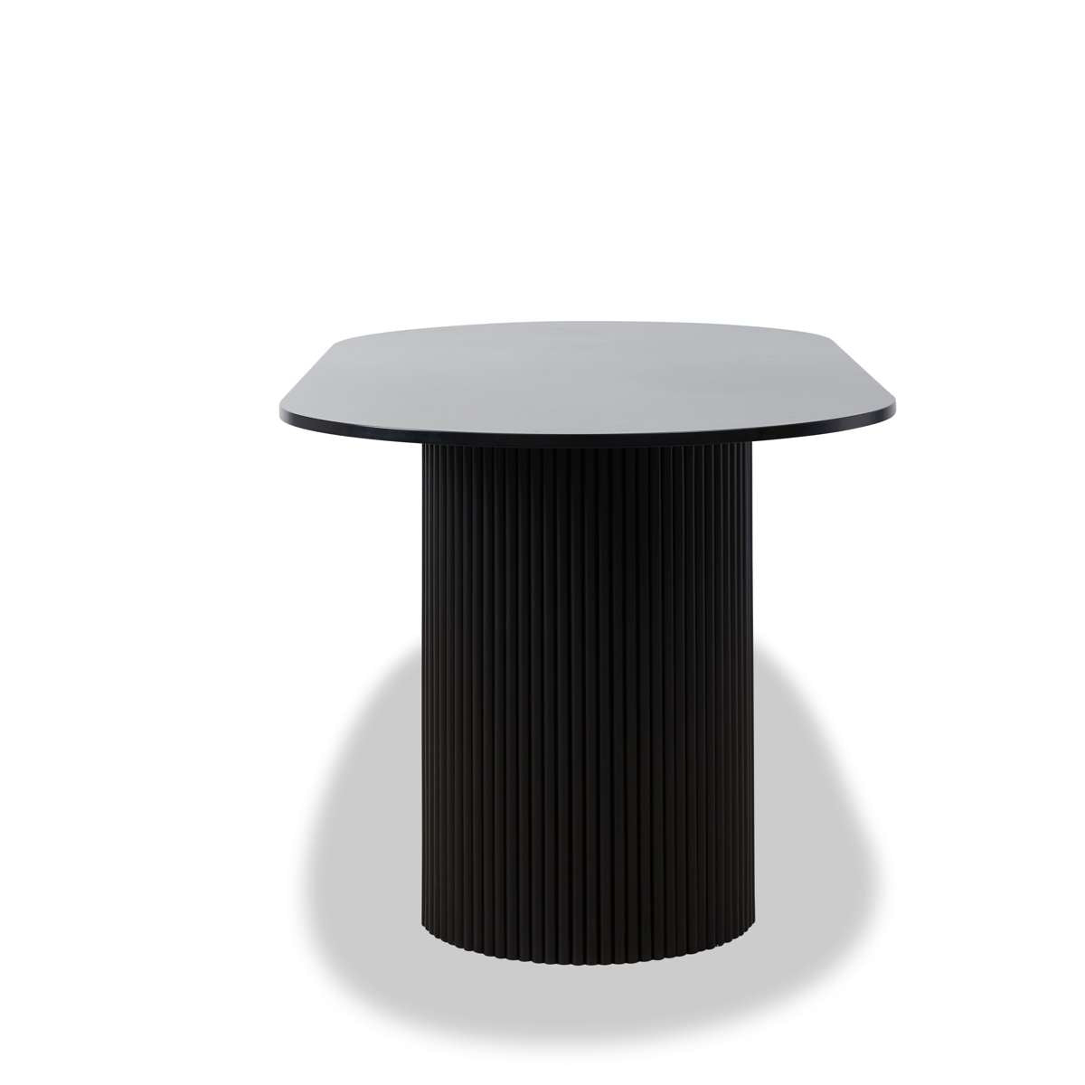 Eve 6 Seater Dining Table - Black