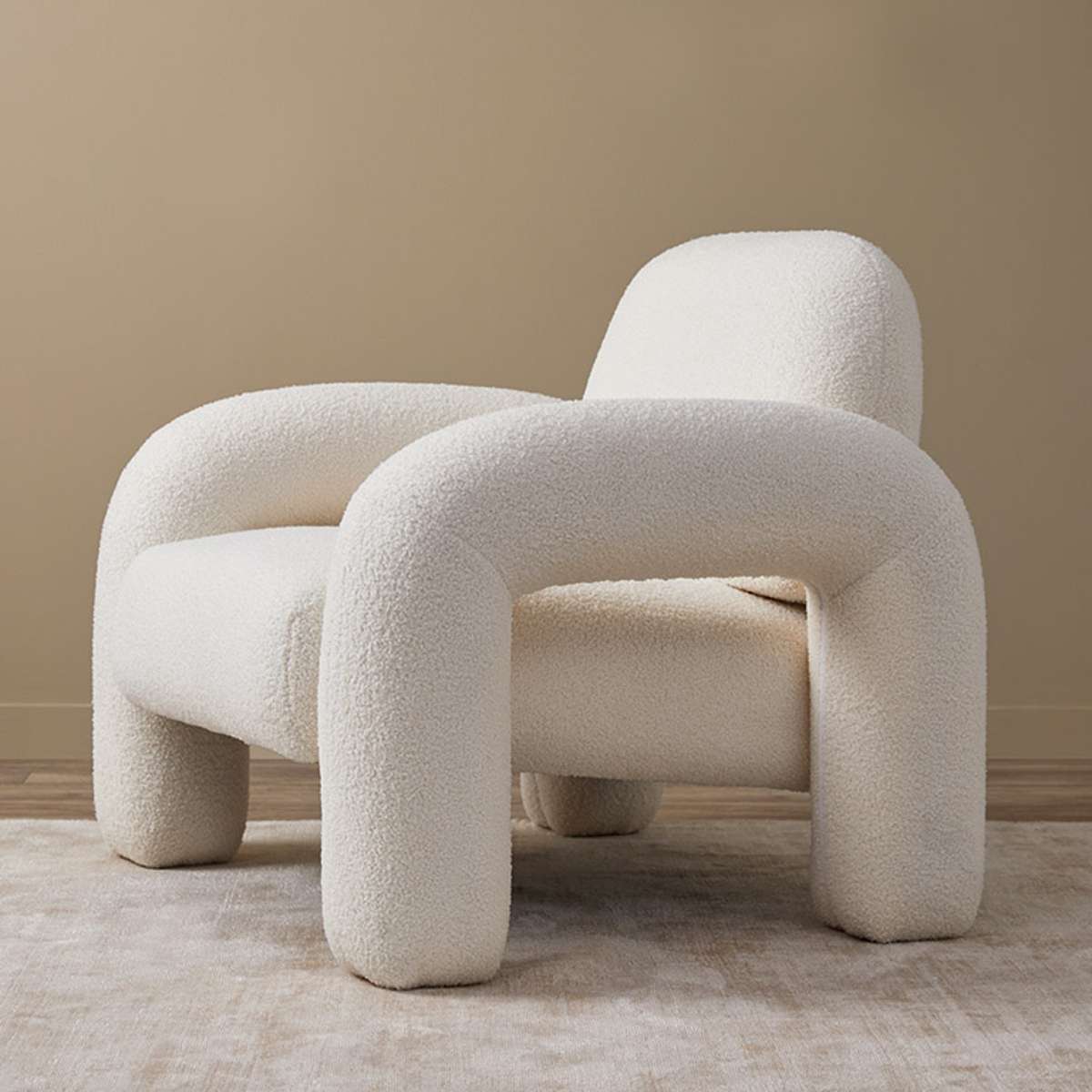 Felix Teddy Occasional Chair - Cream