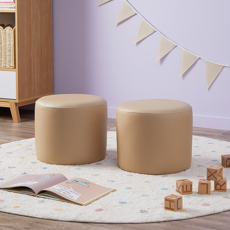 Mini Moo Stool - Set of Two - Beige