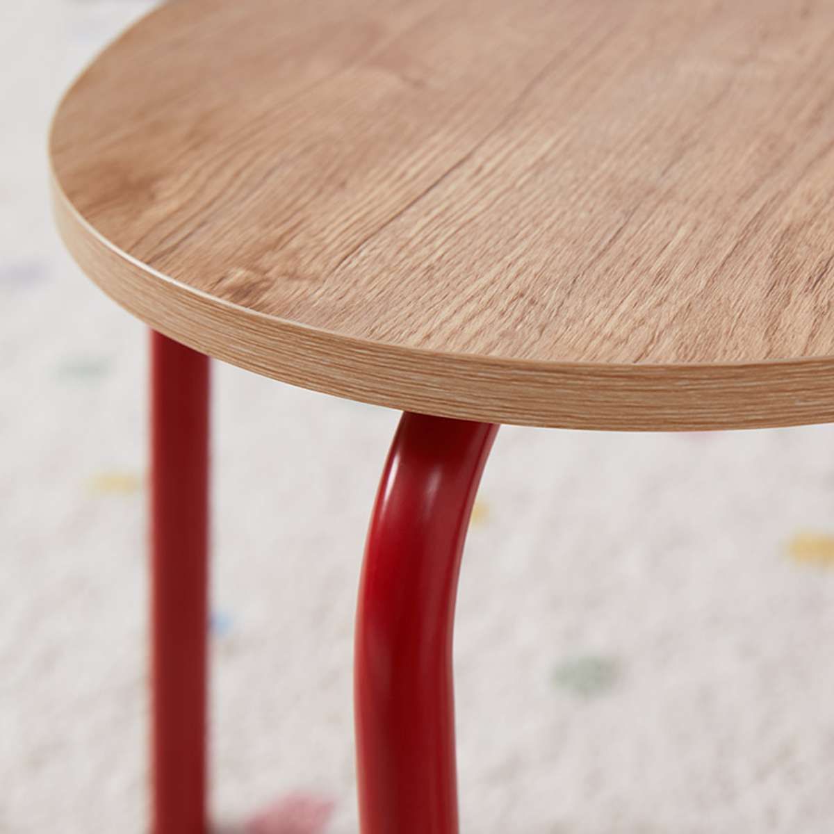 Mini Brixton Stool - Set of Two - Red