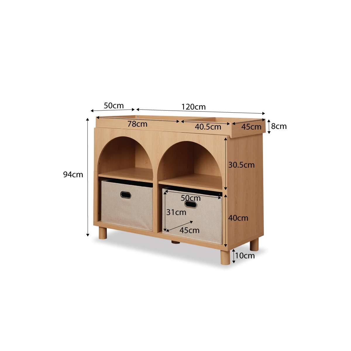 Archie Five Piece Nursery Furniture Set