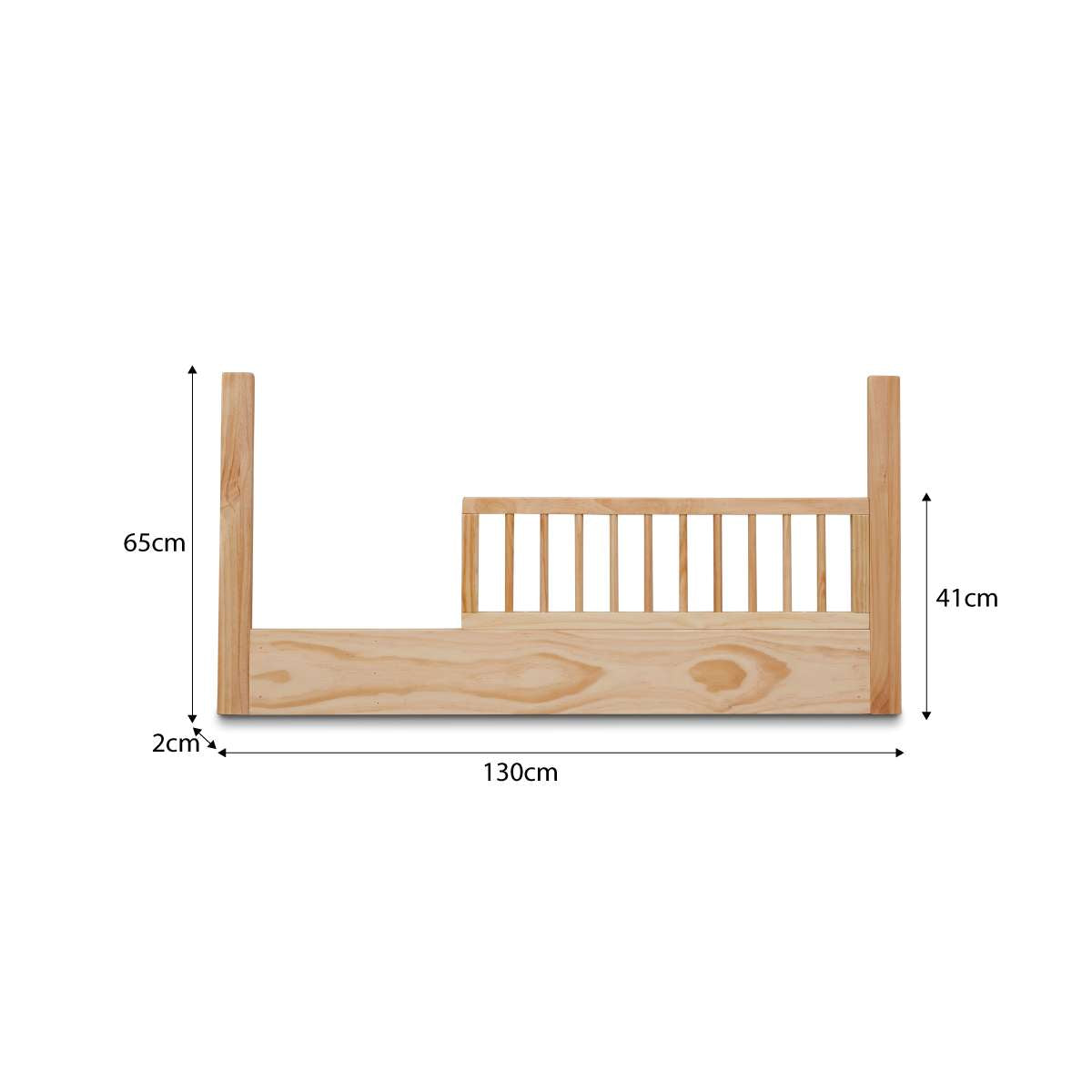 Archie Natural 3-in-1 Cot Conversion Bundle