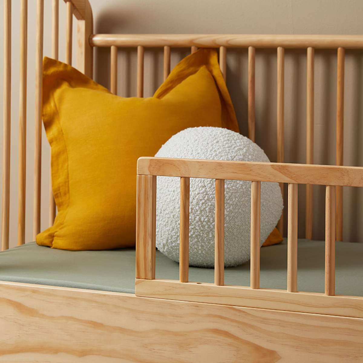 Archie Natural 3-in-1 Cot Conversion Bundle