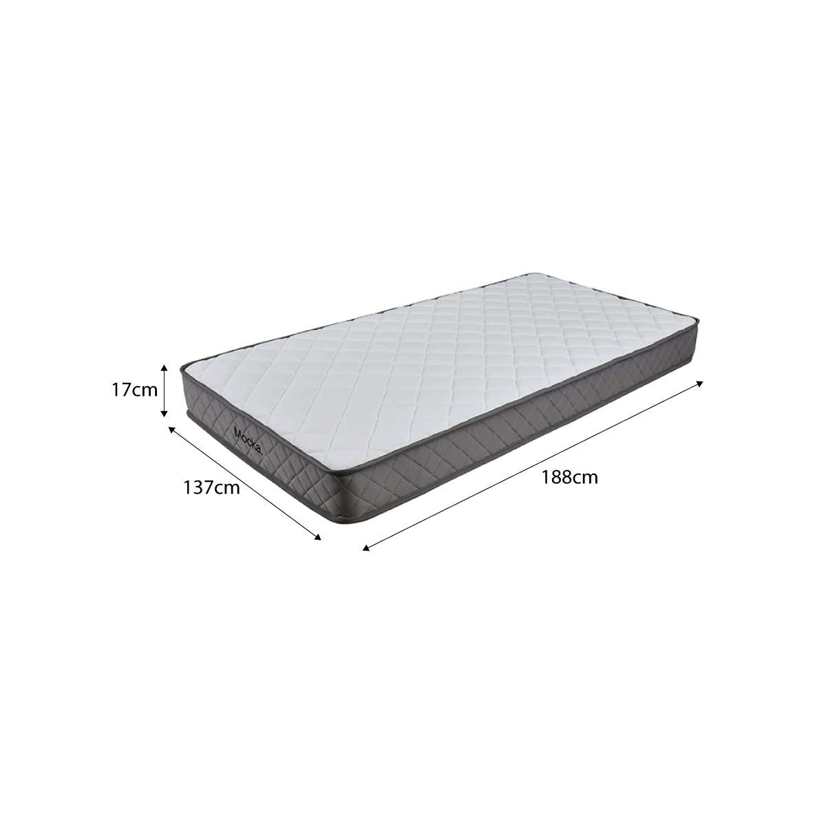 Quinn Double Bed Natural Mattress Bundle