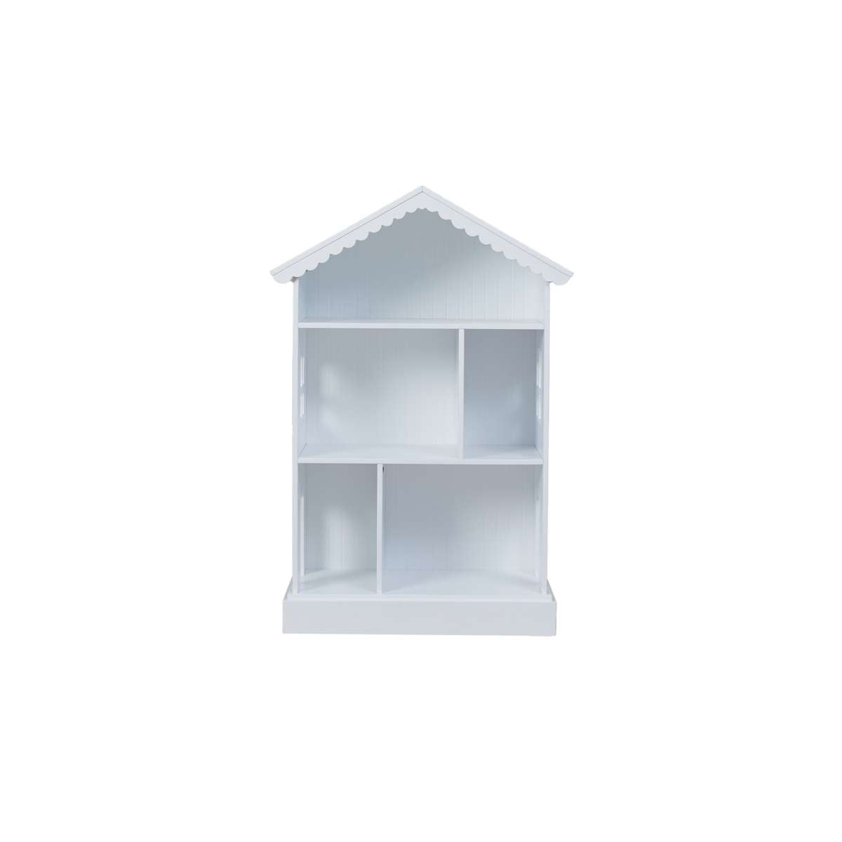 Scalloped Dollhouse Bookshelf