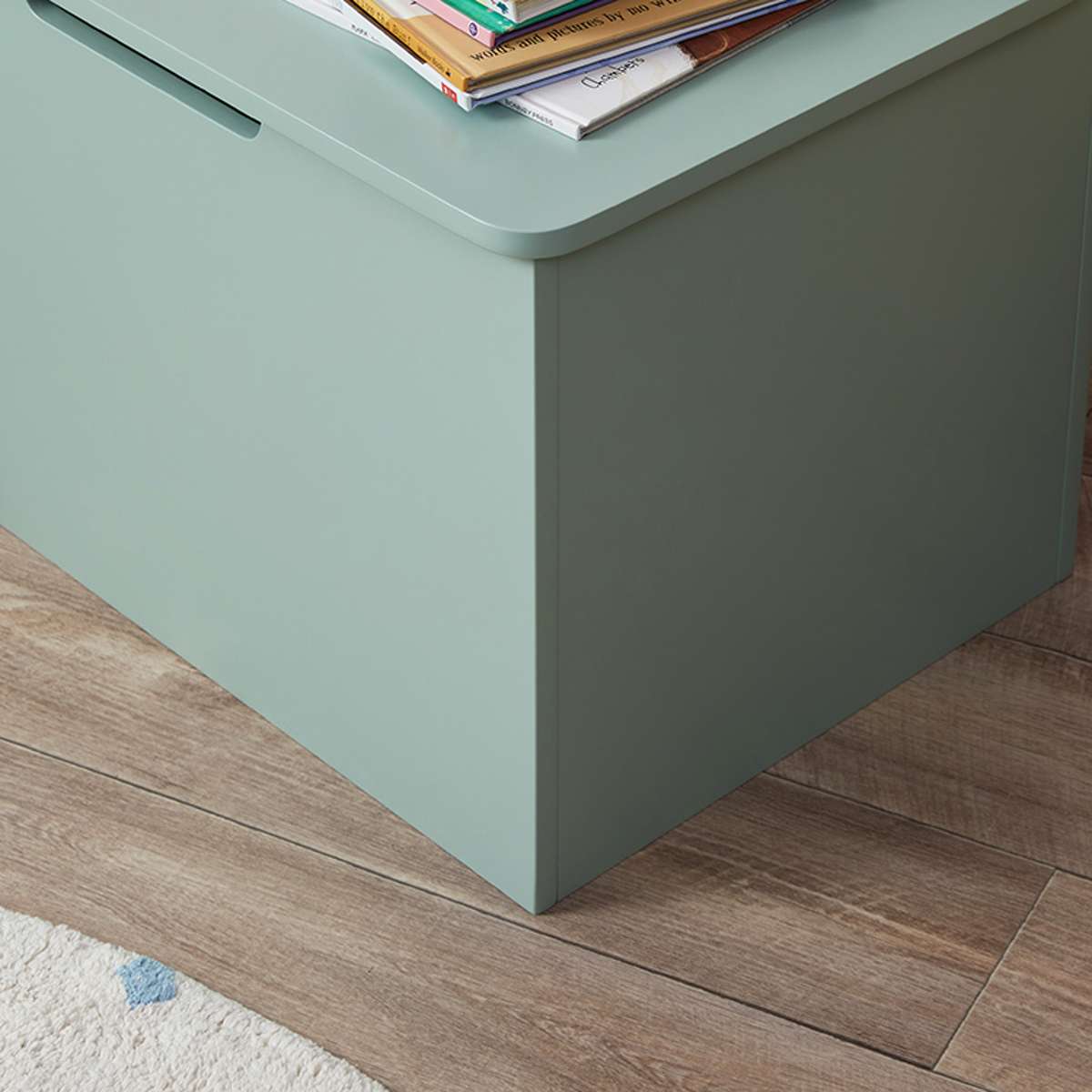 Pebble Toy Box - Sage Green