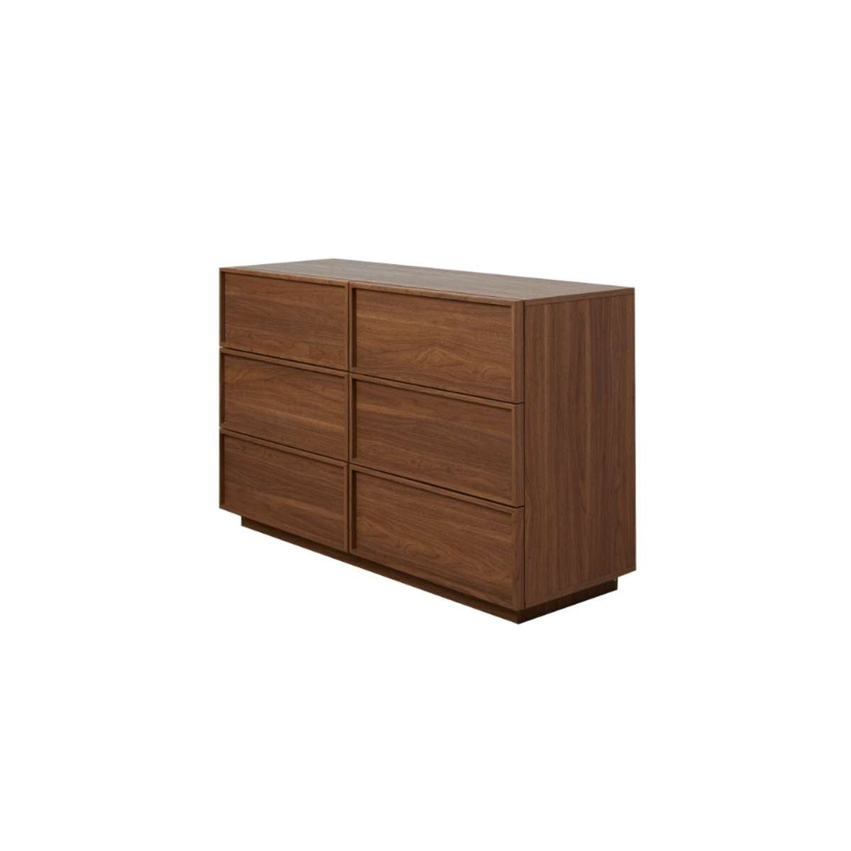 Osaka Six Drawer - Walnut | Shop Chests of Drawers Osaka Six Drawer - Walnut | Shop Chests of Drawers