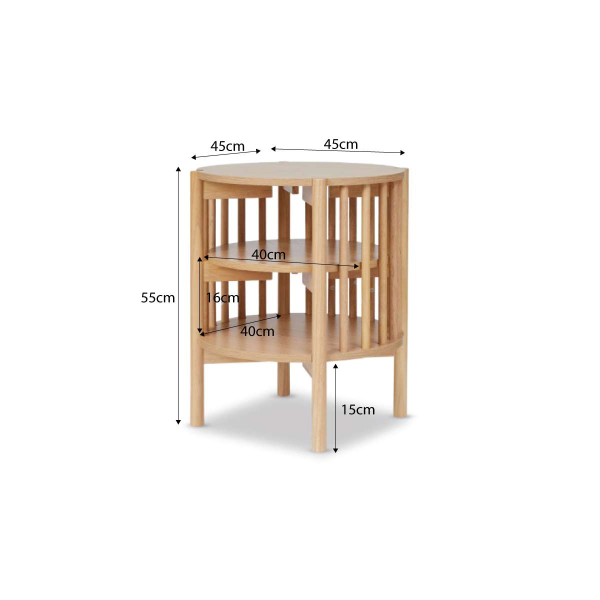 Akari Side Table - Natural