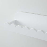 Sarah Scalloped Wall Shelf - White
