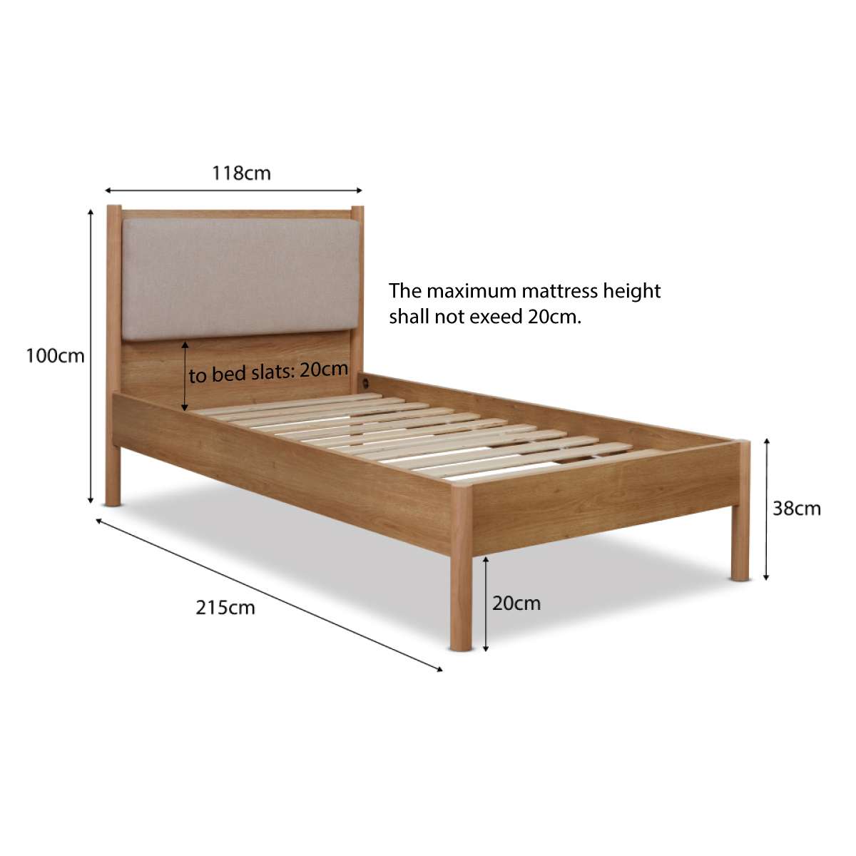 Blair Bed - King Single