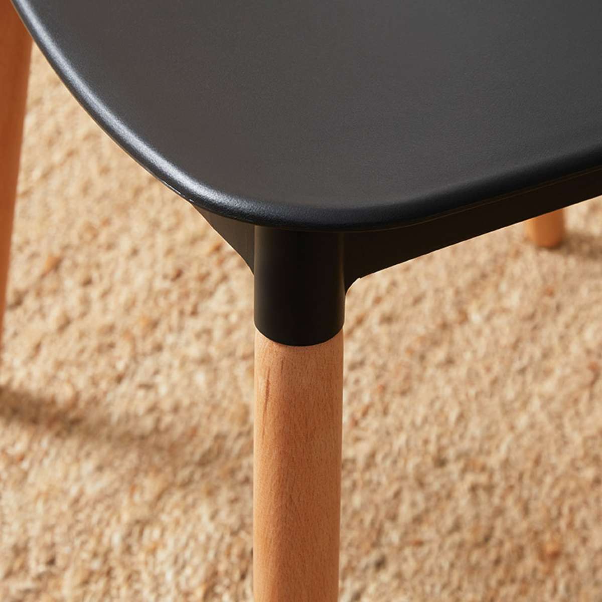 Frida Dining Chair - Set of 2 - Black