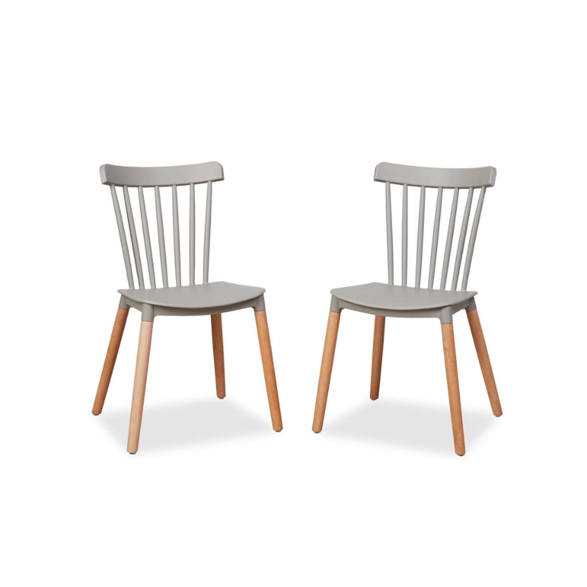 Frida Dining Chair - Set of 2 - Stone