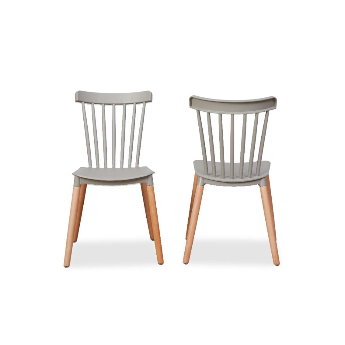 Frida Dining Chair - Set of 2 - Stone