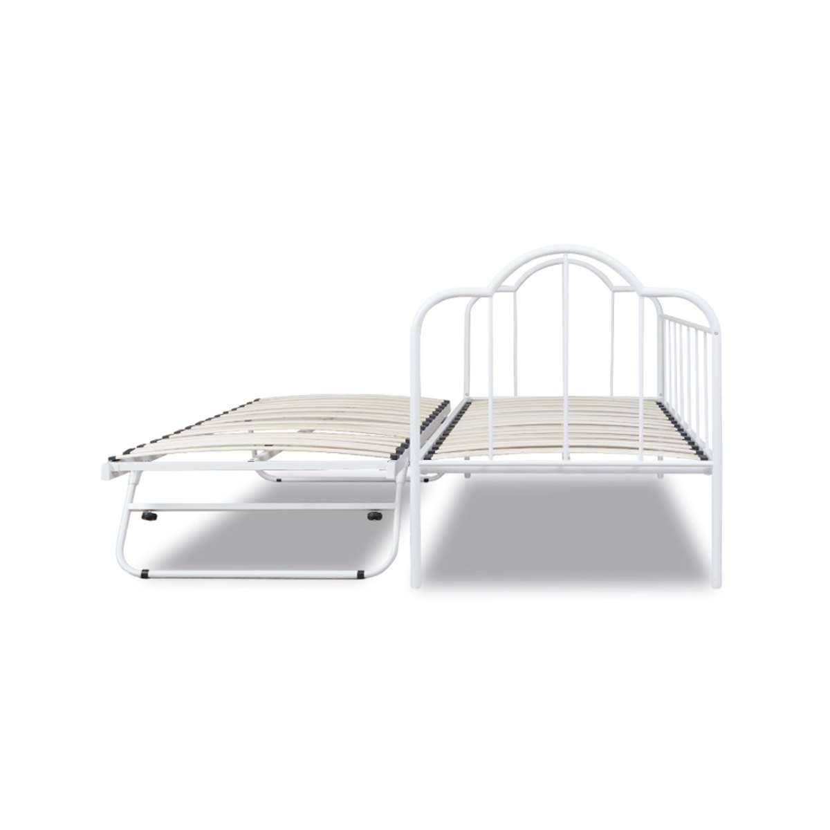 Dixie Day Bed With Trundle - White