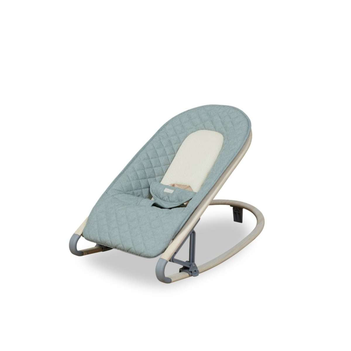 Raven Rocker Spring Green: Foldable Baby Chair Mocka