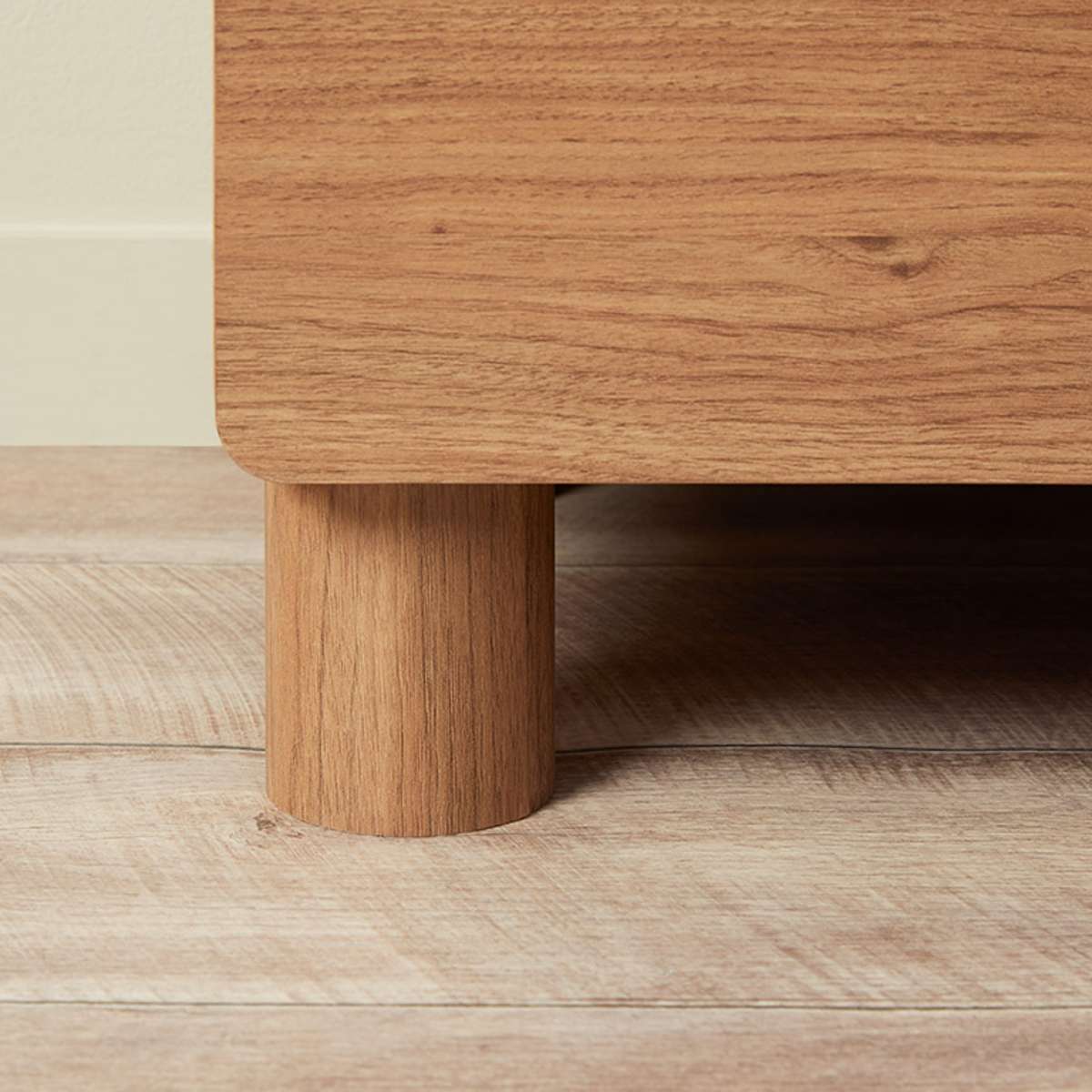 Leeroy Bedside Table - Hazelnut
