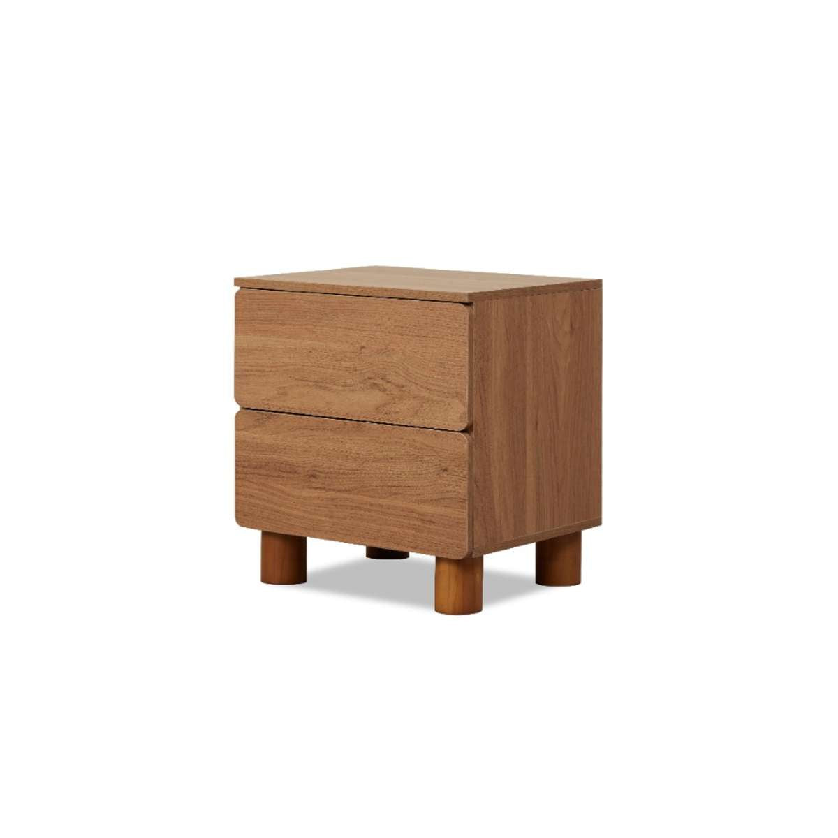 Leeroy Bedside Table - Hazelnut