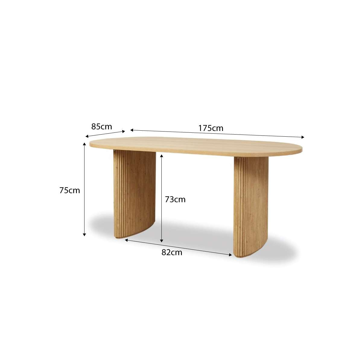 Amara Table and Willa Seven Piece Dining Set