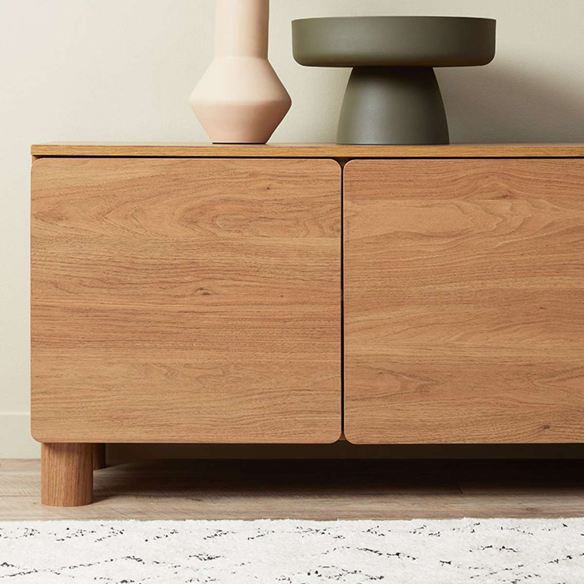 Leeroy Entertainment Unit - Hazelnut