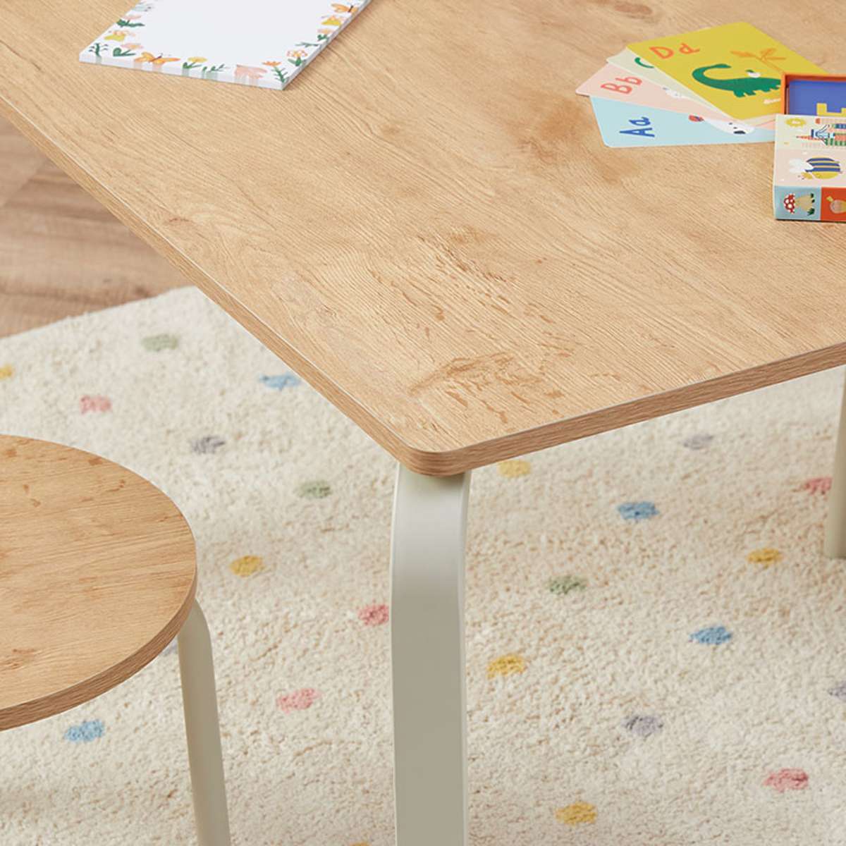Mini Brixton Play Table - Cream