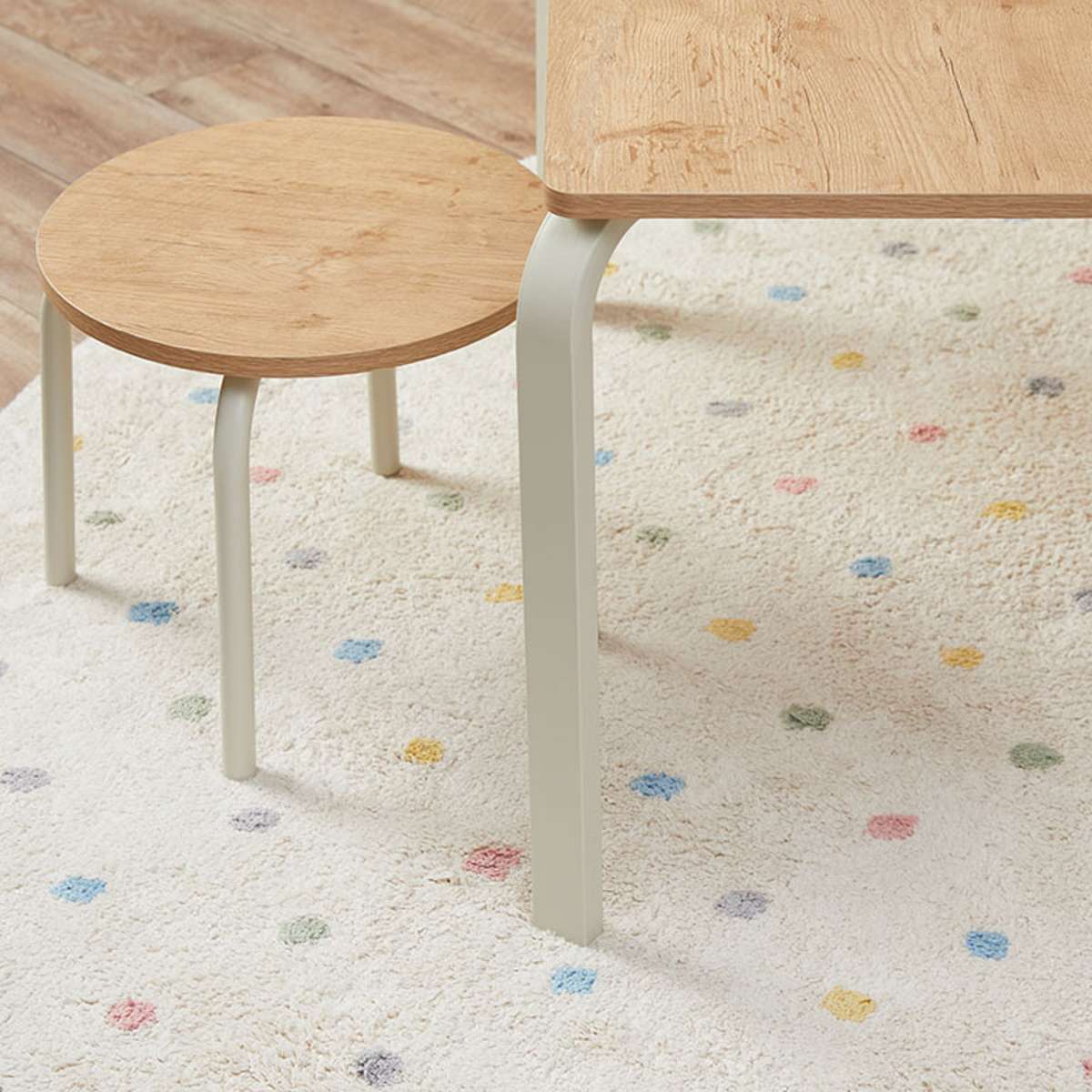 Mini Brixton Play Table - Cream