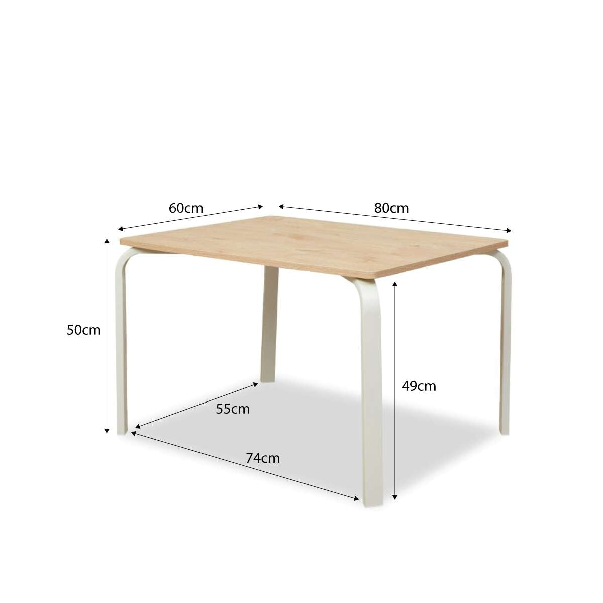 Mini Brixton Play Table - Cream