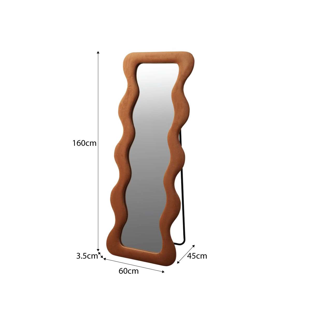 Wiggly Mirror - Rust