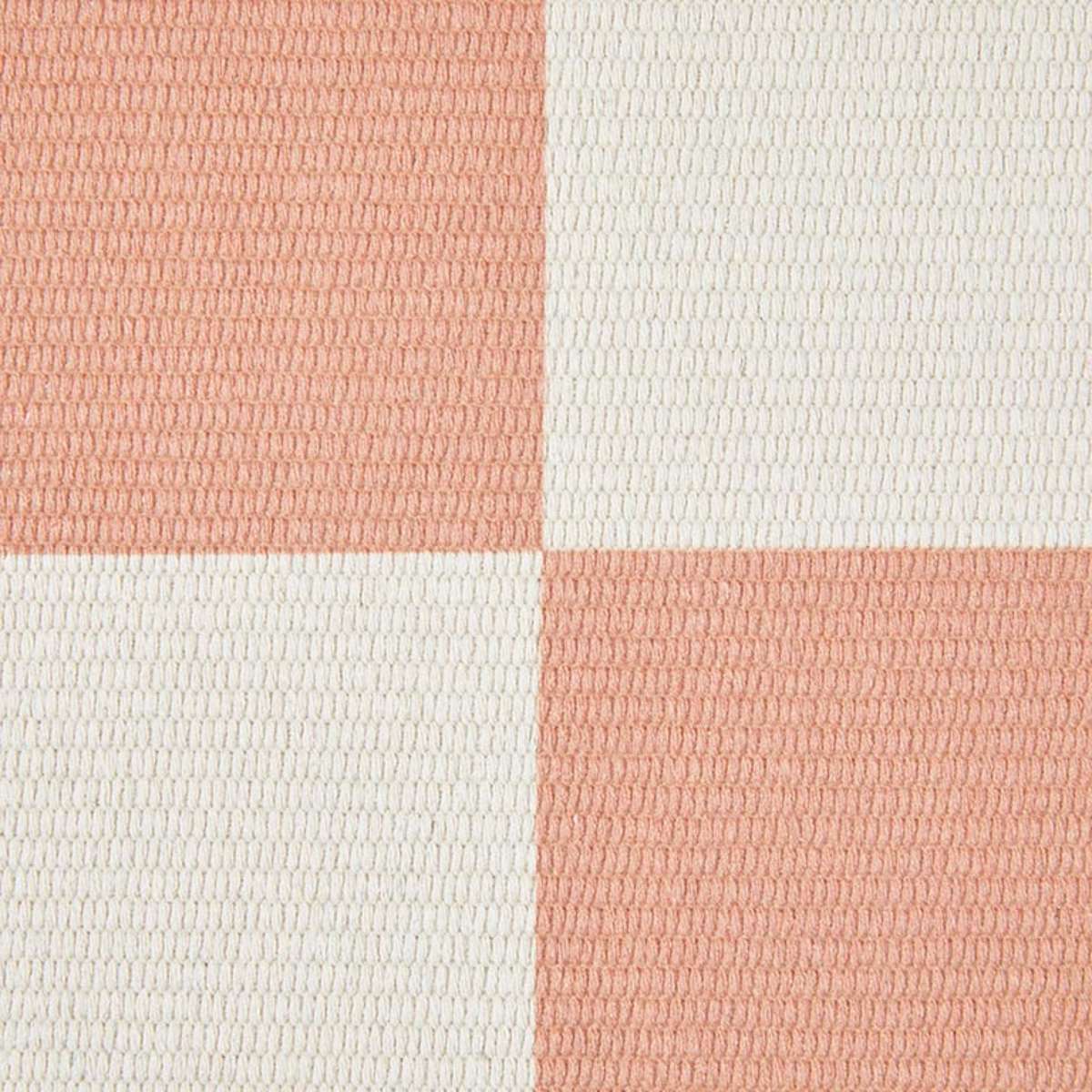 Kobie Checkerboard Rug - Rust