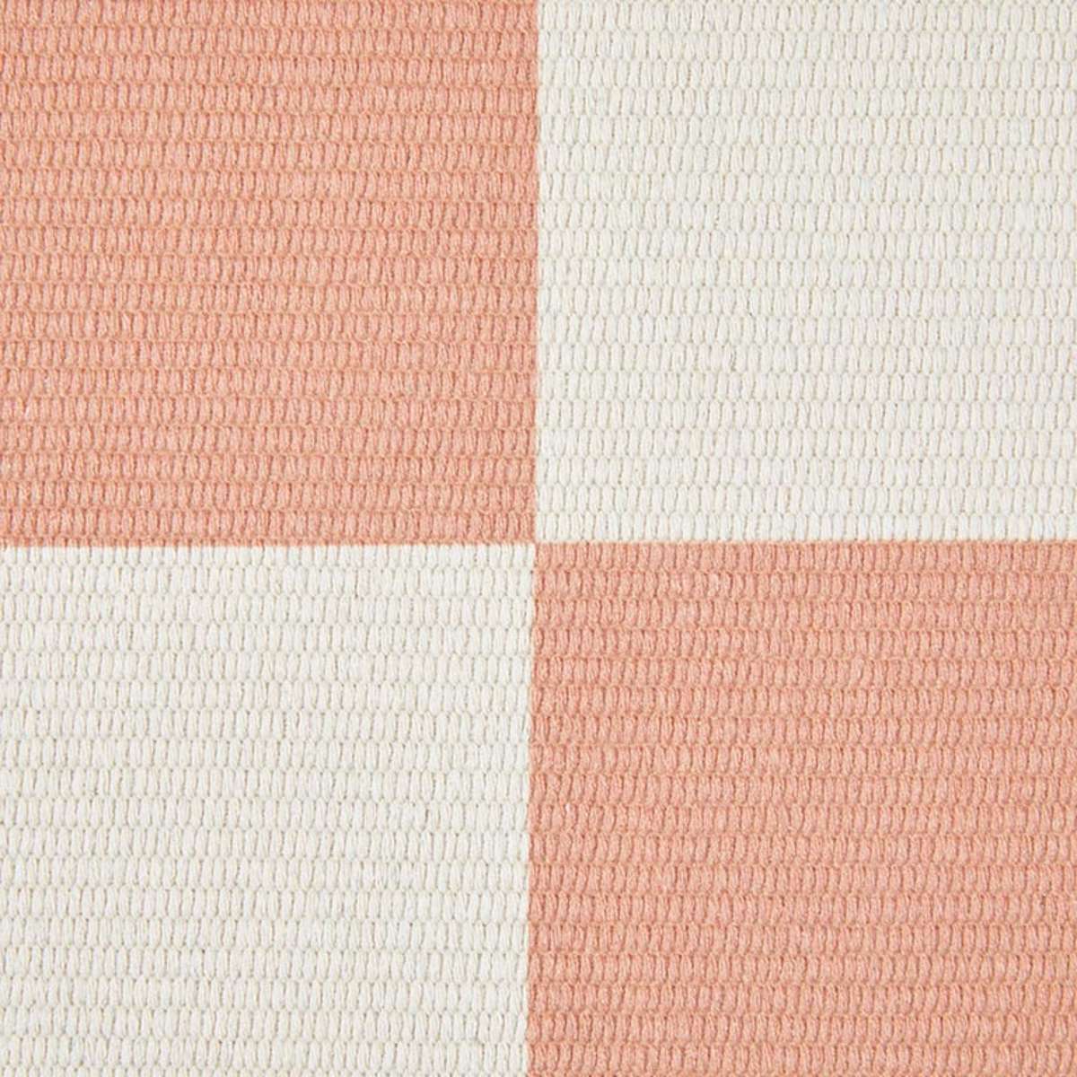 Kobie Checkerboard Rug - Rust