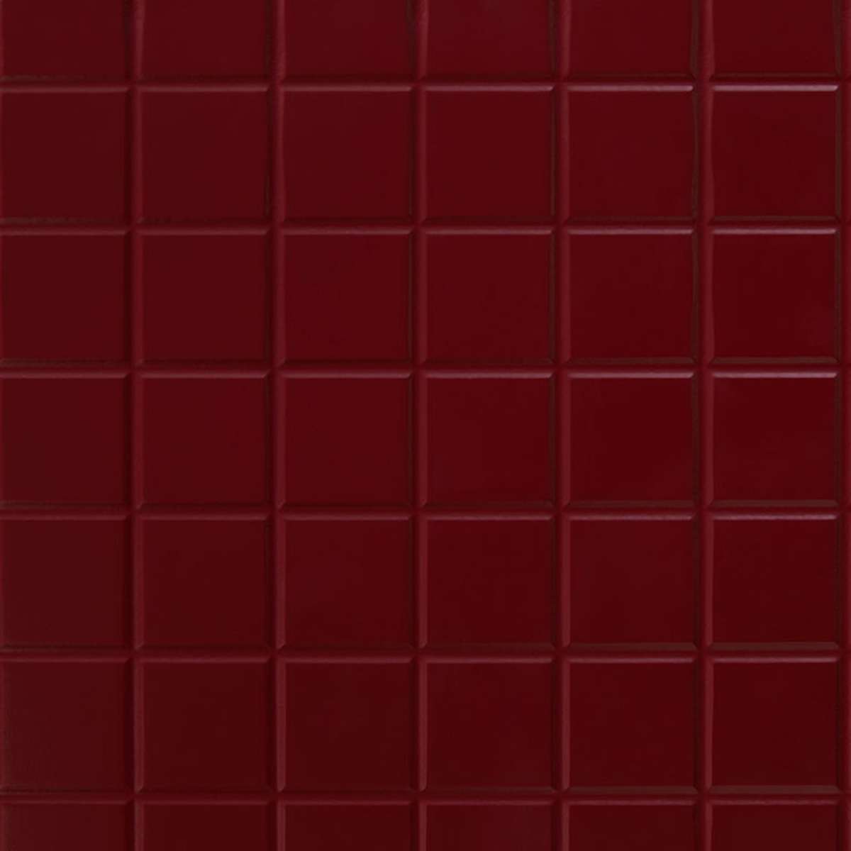 Amos Checkered Bedside Table - Shiraz