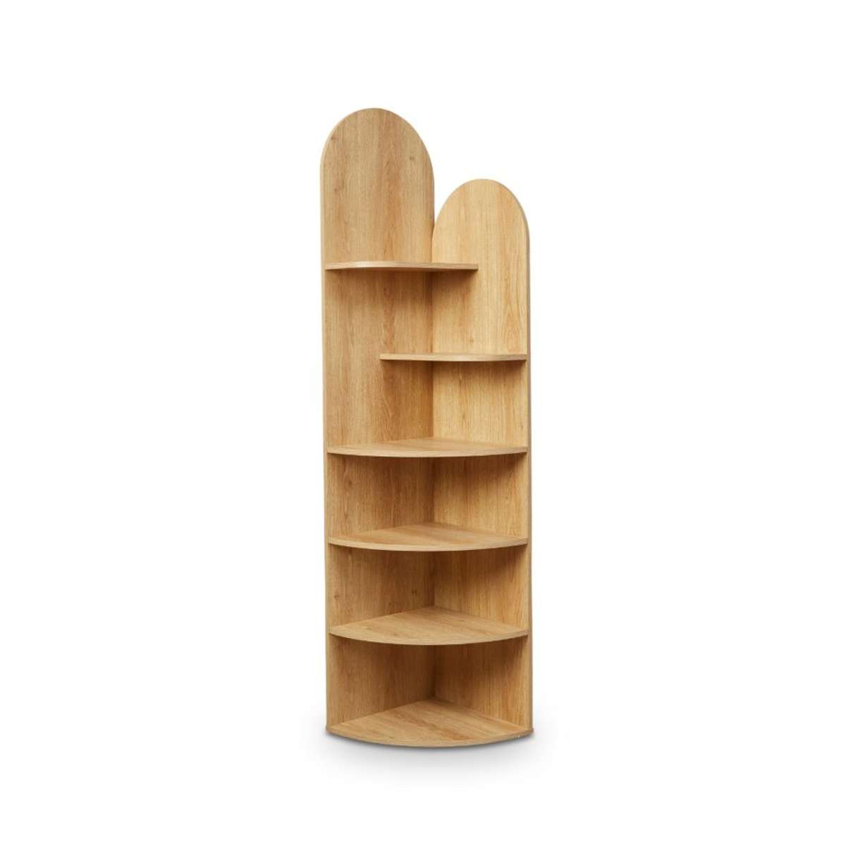Arched Corner Shelves