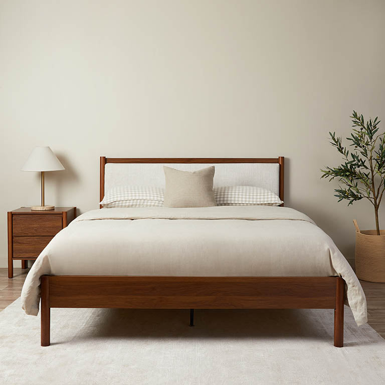 Blair Queen Bed - Walnut