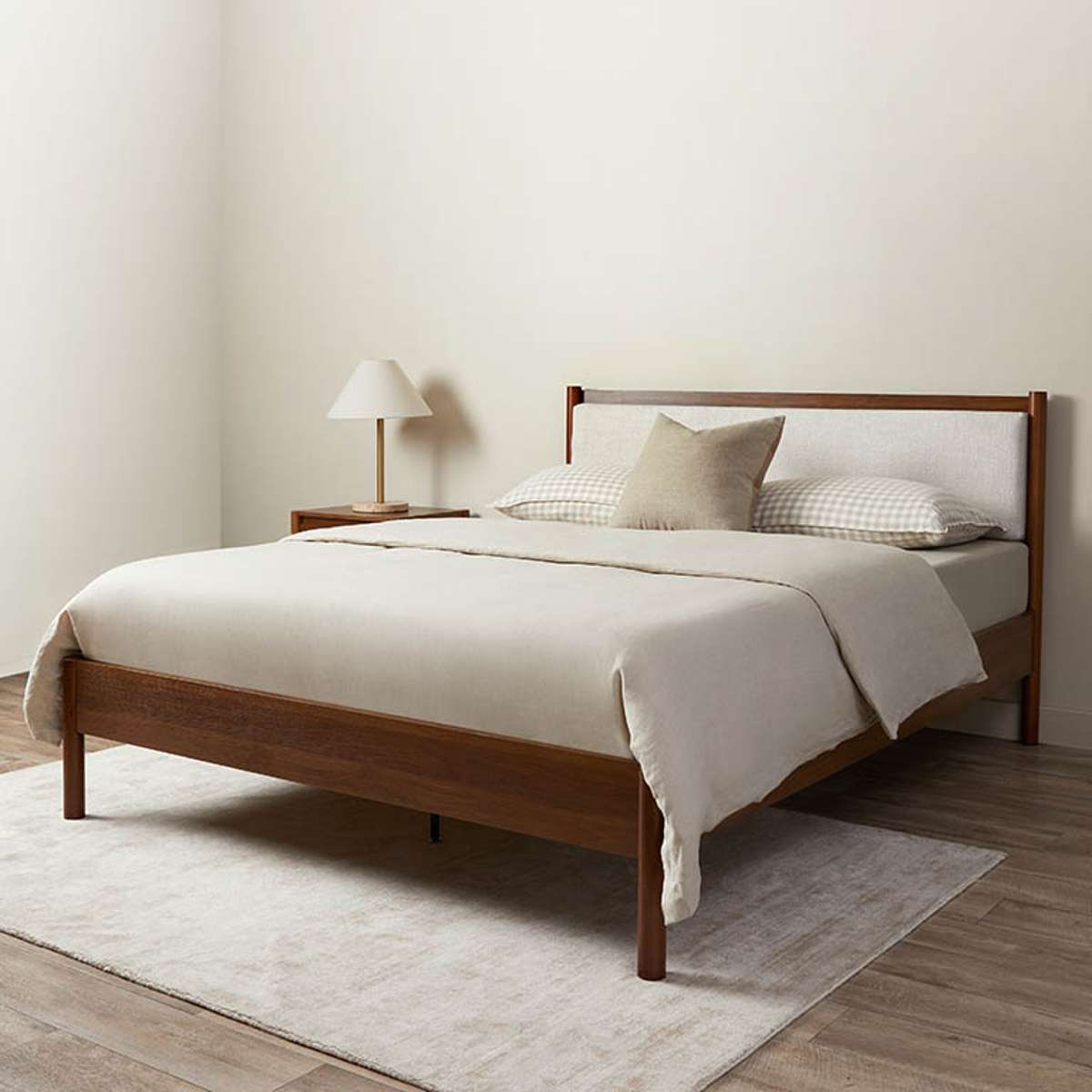 Blair King Bed - Walnut