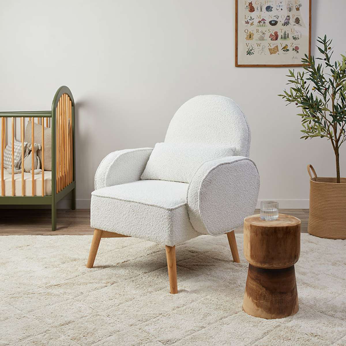 Buddy 2-in-1 Rocking Chair and Stool Bundle