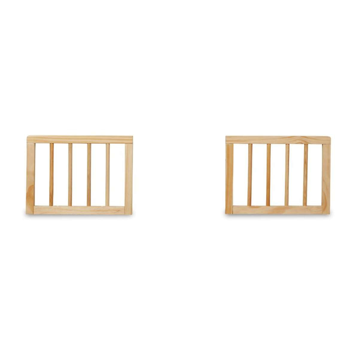 Luan Cot Toddler Half Frames - Natural