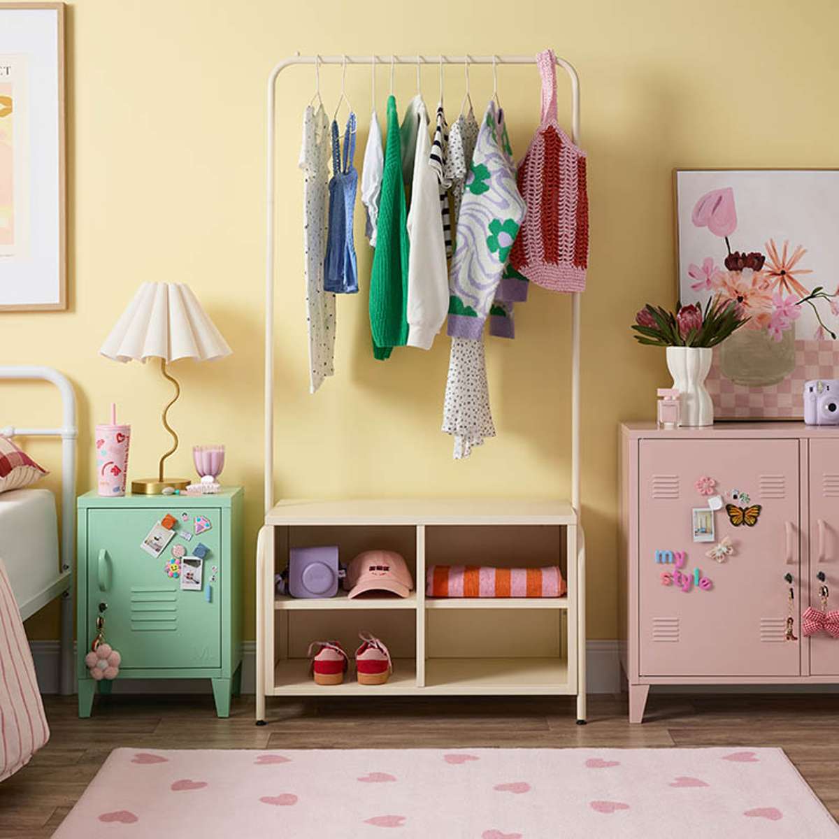 Mocka Original Locker Bedside - Mint