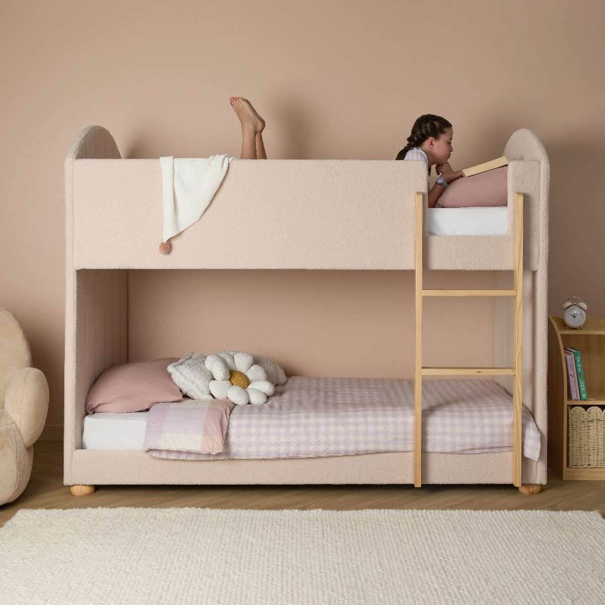 Teddy Bunk Bed - Beige