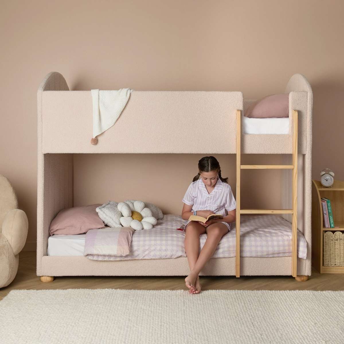 Teddy Bunk Bed - Beige