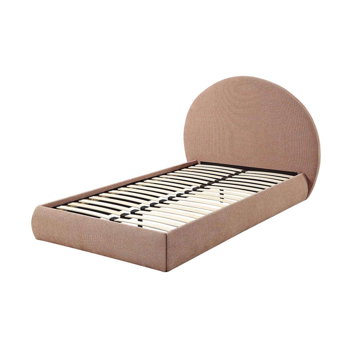 Arlo Arched King Single Bed - Dusty Pink
