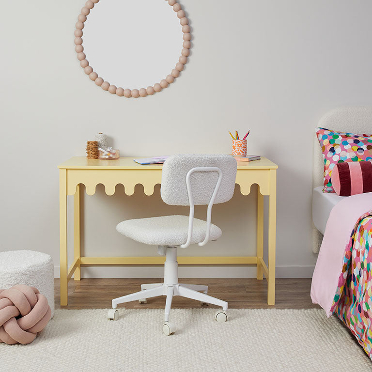 Ice Cream Desk - Yellow
