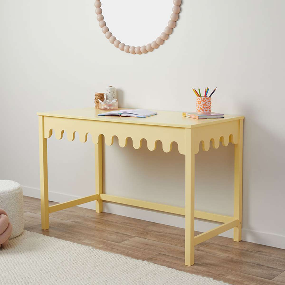 Ice Cream Desk - Yellow
