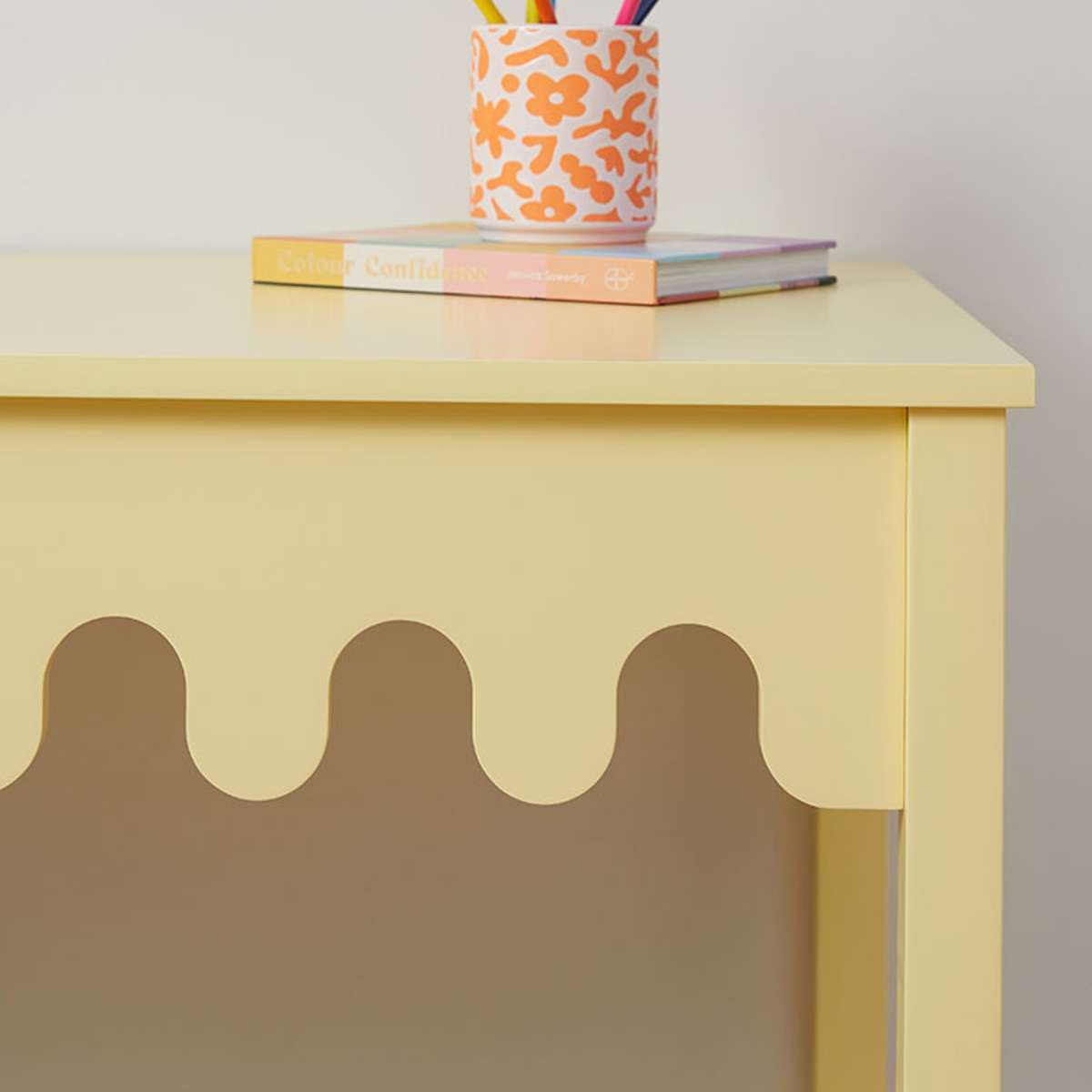 Ice Cream Desk - Yellow