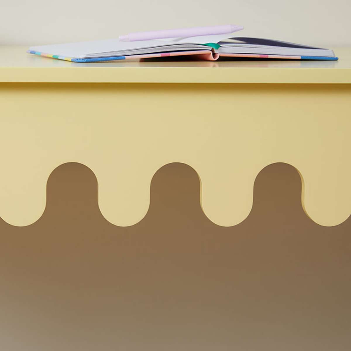 Ice Cream Desk - Yellow