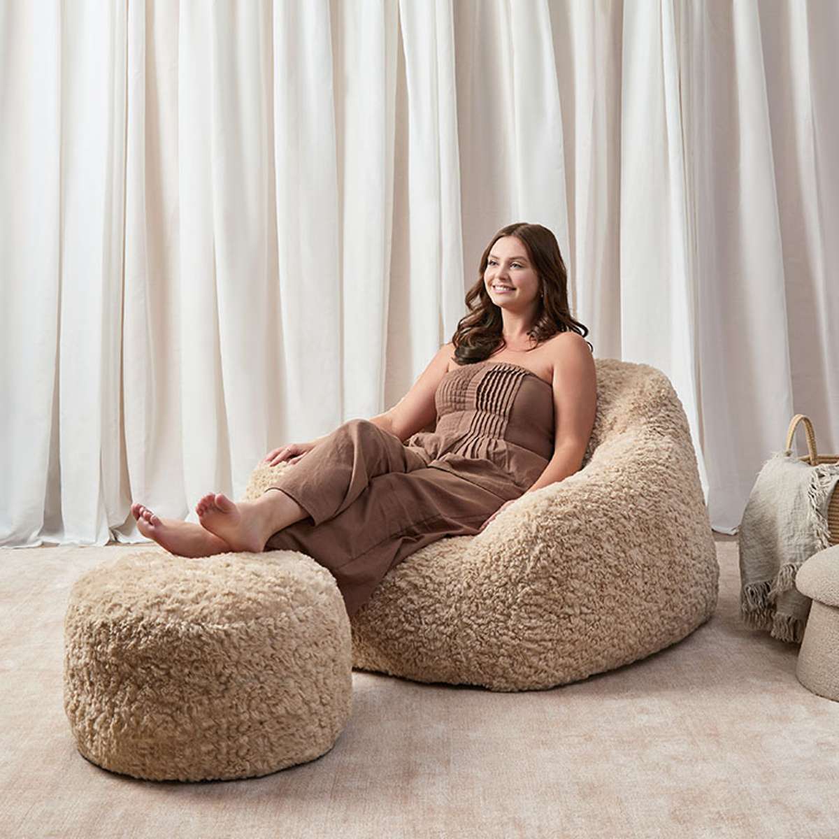 The Maxi Chill Chair - Beige