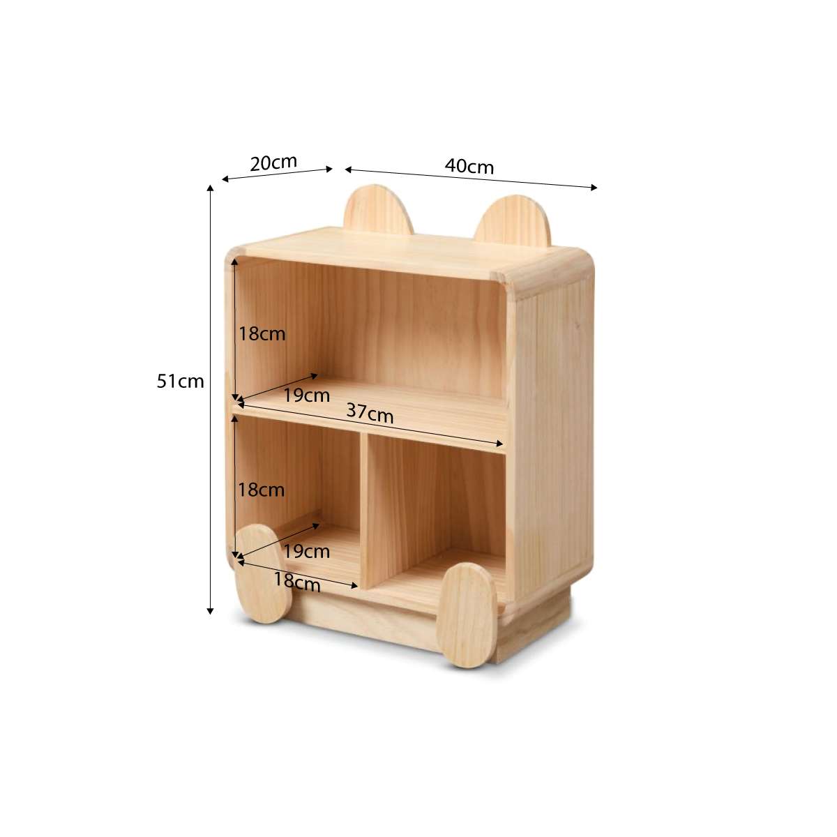 Bear Bedside Table