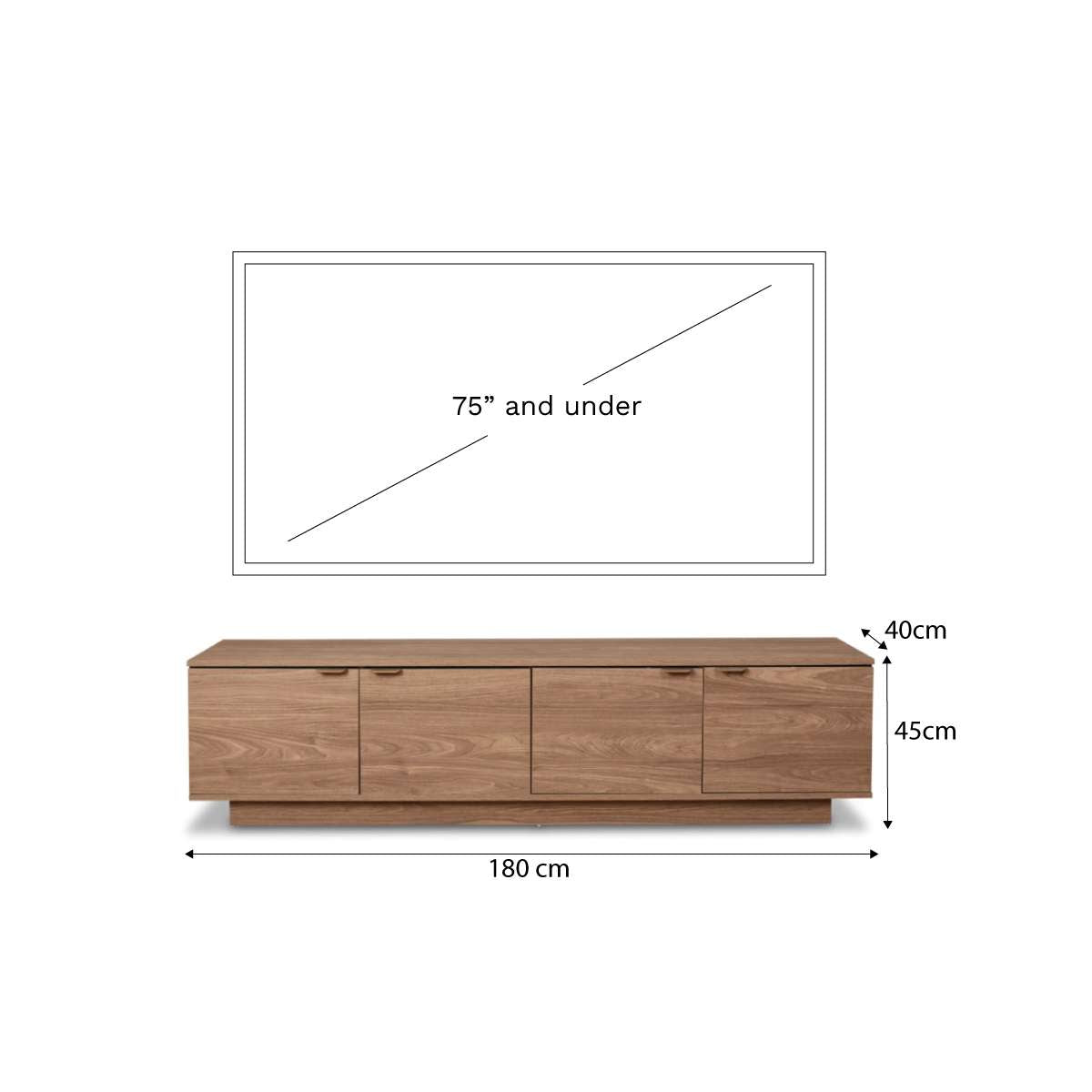 Maverick Entertainment Unit - Stylish Storage | Mocka