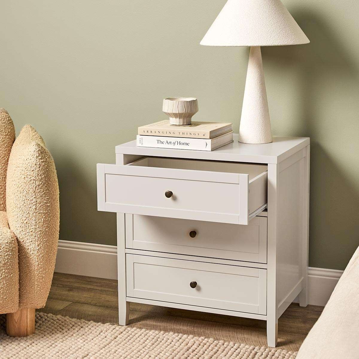 Cove Three Drawer - Beige