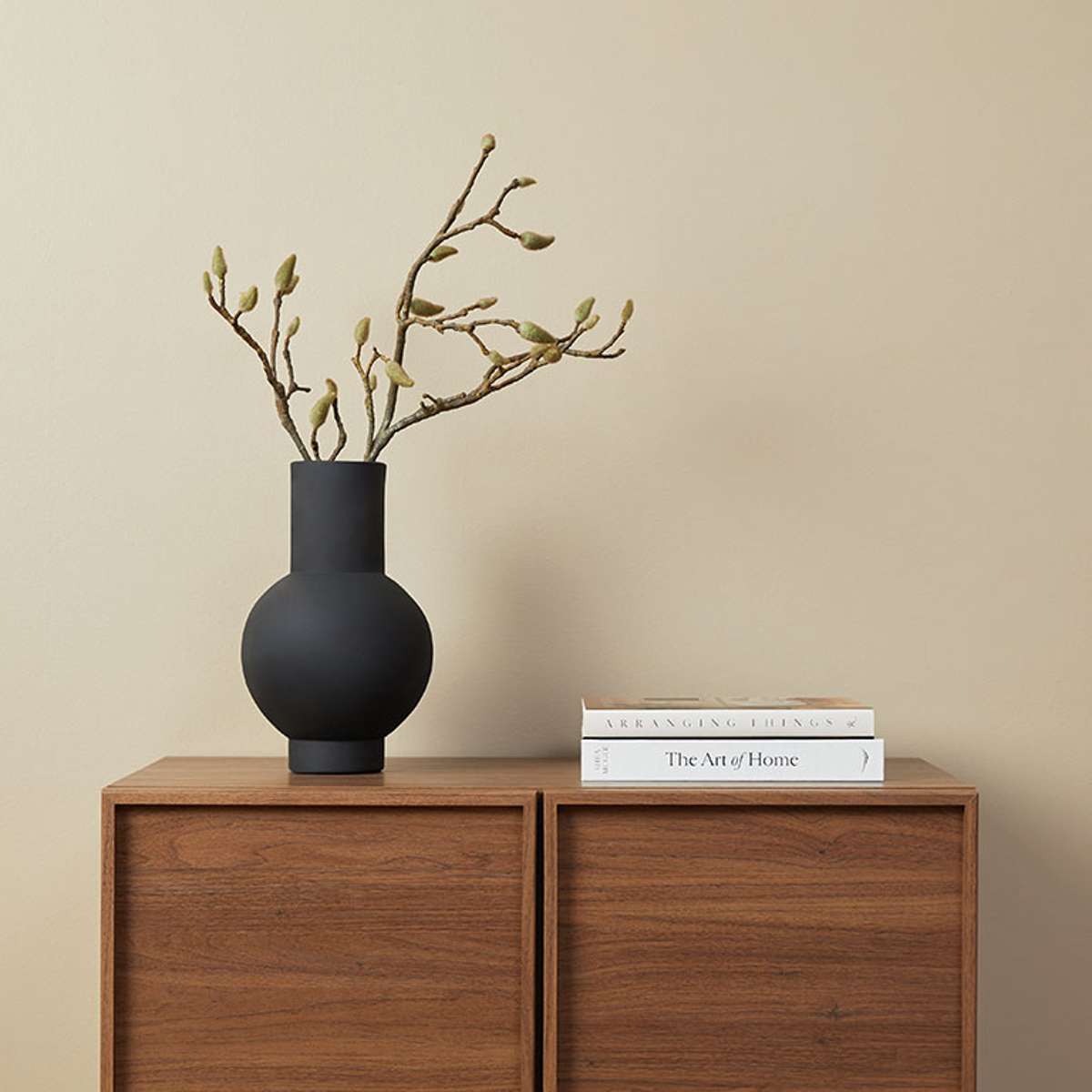 Osaka Two Door Cabinet - Walnut