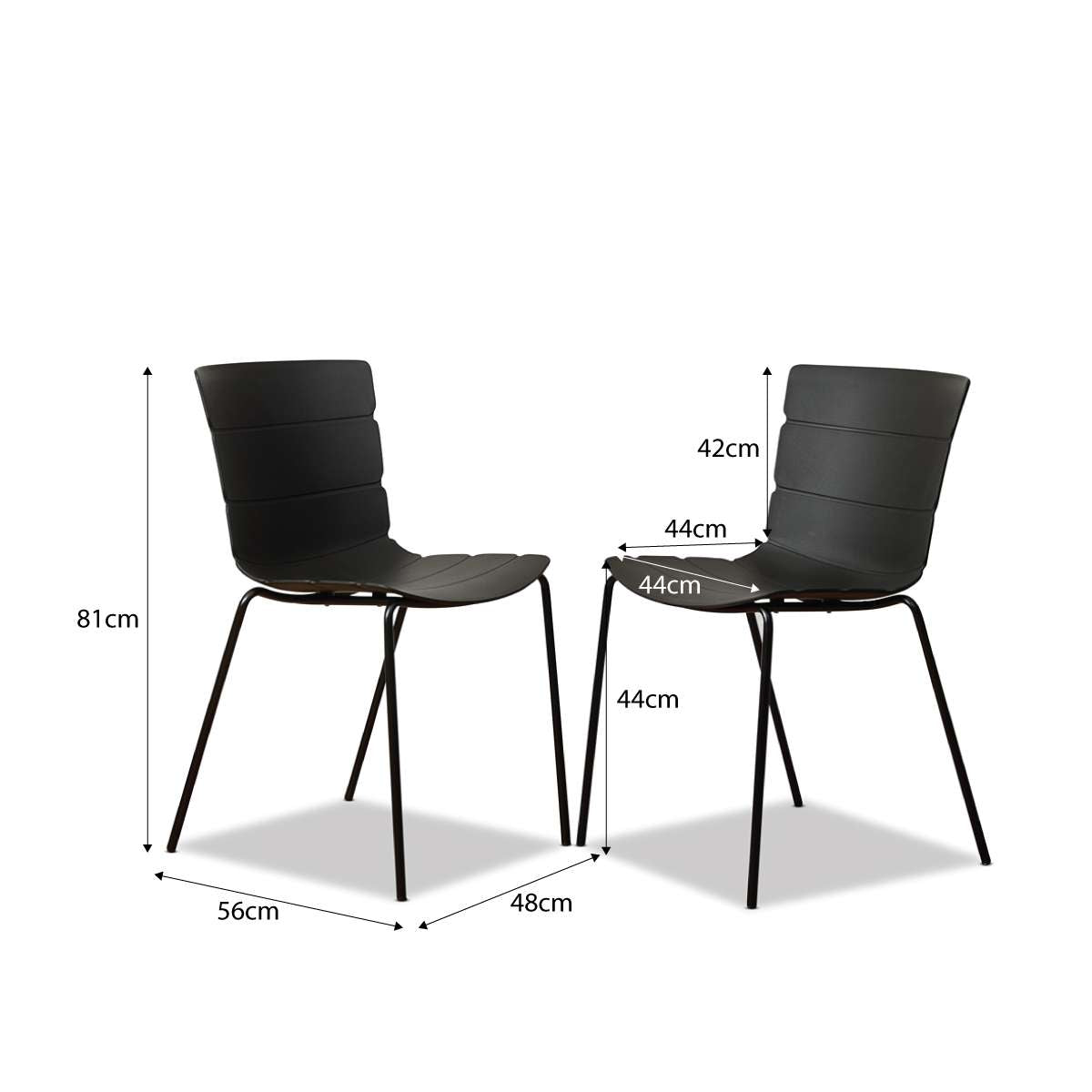 Ravello Outdoor Bistro Three Piece Dining Set Black