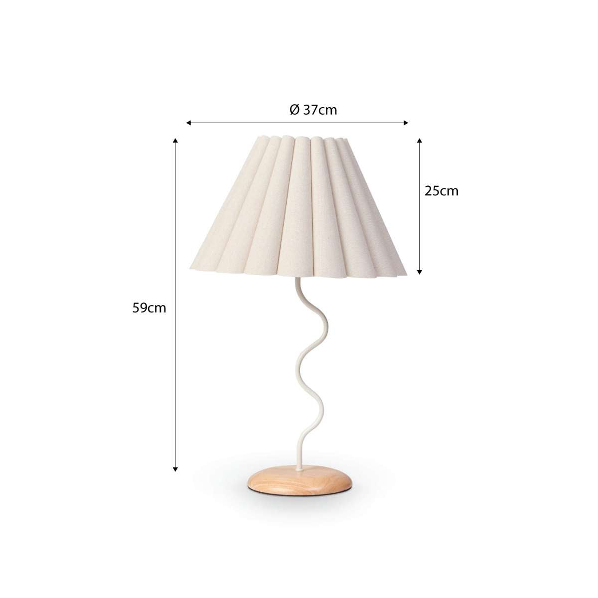 Luz Squiggle Table Lamp